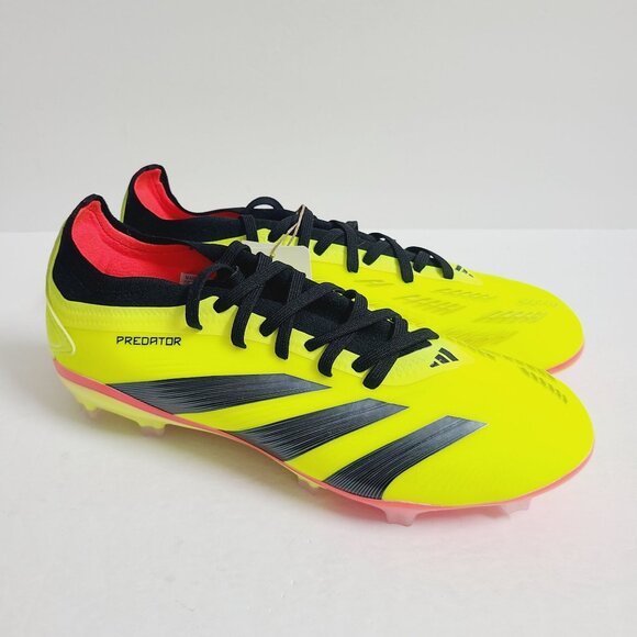 NEW Adidas Predator Pro FG Soccer Cleats IG7776 Size 8 Team Solar Yellow